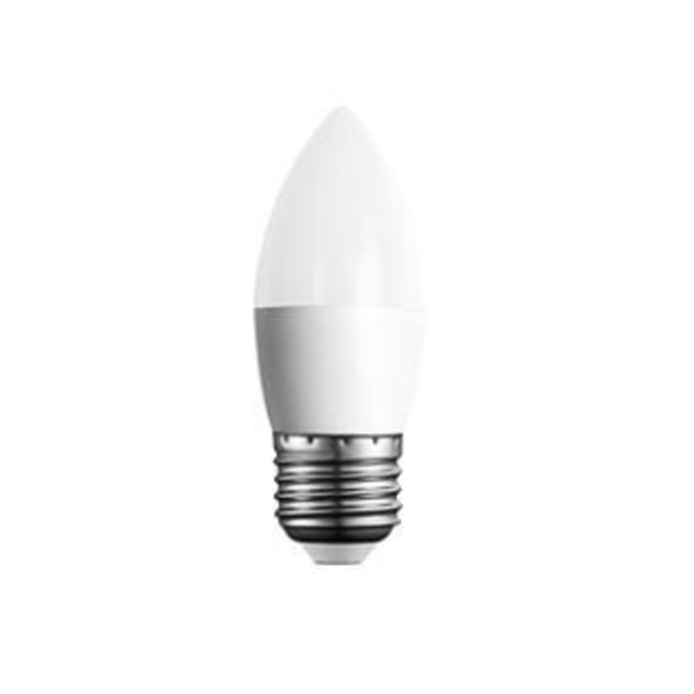 Candle lamp C37 — 7–9 W — LED lamp, E14, product photo on white